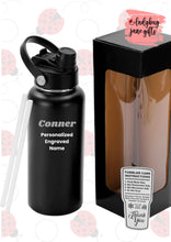 Load image into Gallery viewer, 32oz Personalized Hydro Water Bottle