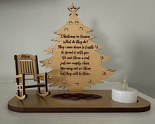 Load image into Gallery viewer, Christmas Tree Candle Memorial Display