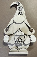 Load image into Gallery viewer, Hot Cocoa Gnome Wood Blank Kit