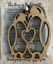 Load image into Gallery viewer, Penguin Partnership Story ornament