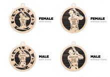 Load image into Gallery viewer, LCS Art Operation Christmas Baseball Ornament