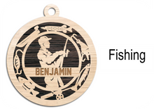 Load image into Gallery viewer, LCS Art Operation Christmas Fishing Ornament