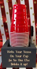 Load image into Gallery viewer, Solo cup holder with marker holder and/or Utensil holder