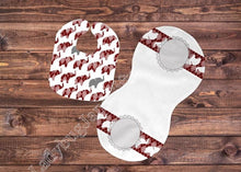 Load image into Gallery viewer, Baby Elephant Gift for Girl or Boy - Bib, Burp or Set Baby Elephant