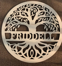 Load image into Gallery viewer, Tree of Life Personalized Door Or Wall Decoration