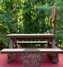 Load image into Gallery viewer, Squirrel Picnic Table - TOO CUTE!!!!