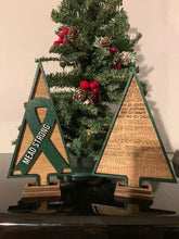 Load image into Gallery viewer, Awareness Tree Decoration Shelf Sitter Cancer Awareness Pink Ribbon