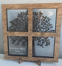 Load image into Gallery viewer, Window Tree Memorial Plaque Wall decoration Shelf Sitter