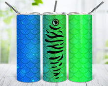 Load image into Gallery viewer, Neon Fishing Lure Personalized Stainless Steel Tumbler