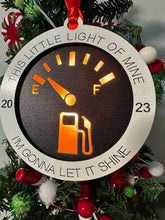 Load image into Gallery viewer, This Little Light of Mine 2024 Cute Gas ornament