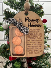 Load image into Gallery viewer, Dimes from Heaven Memory Ornament – Engraved Keepsake for Loved Ones – 2.8 x 3.75 Inches
