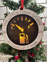 Load image into Gallery viewer, This Little Light of Mine 2024 Cute Gas ornament