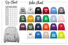 Load image into Gallery viewer, Heart Warrior Mama Sweatshirt CHD Awareness Shirt Heart Mom Embroidered Crewneck Congenital Heart Defect Support Warrior Mom Gift