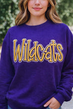 Load image into Gallery viewer, Panthers Puff Embroidery Sweatshirt | Custom Hooded Sweatshirt | Game Day Spirit Wear | School Team Hoodie