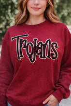 Load image into Gallery viewer, Panthers Puff Embroidery Sweatshirt | Custom Hooded Sweatshirt | Game Day Spirit Wear | School Team Hoodie