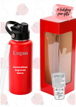 Load image into Gallery viewer, 32oz Personalized Hydro Water Bottle