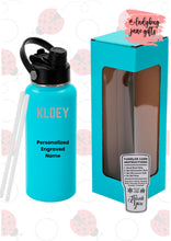 Load image into Gallery viewer, 32oz Personalized Hydro Water Bottle