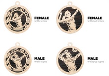 Load image into Gallery viewer, LCS Art Operation Christmas Volleyball Ornament