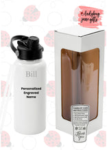 Load image into Gallery viewer, 32oz Personalized Hydro Water Bottle
