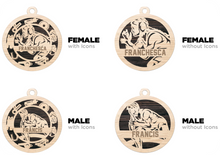 Load image into Gallery viewer, LCS Art Operation Christmas Wrestling Ornament