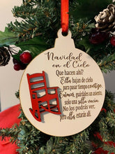 Load image into Gallery viewer, Christmas in Heaven Personalized with Name and/or dates - English or Spanish