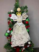 Load image into Gallery viewer, Angel Memorial Ornament Fabric Angel Ornament Clothing angel