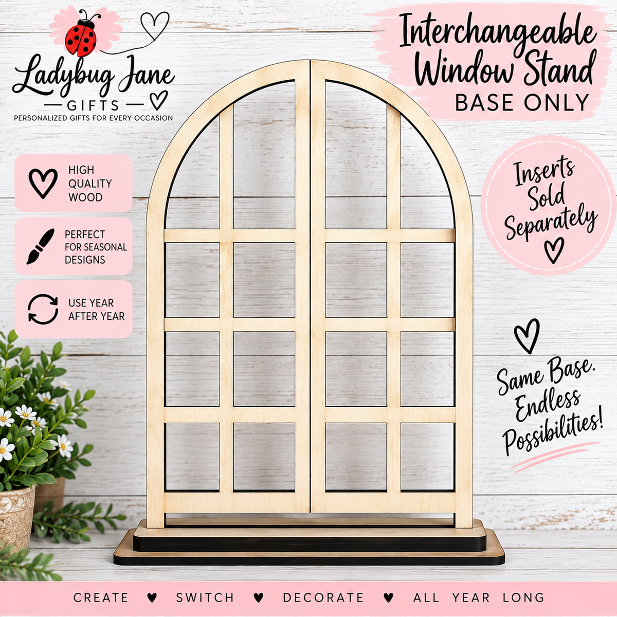 Interchangeable Window Base Only