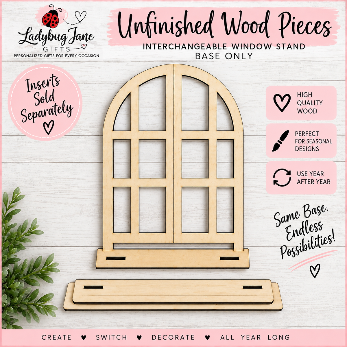 Interchangeable Window Base Only