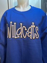 Load image into Gallery viewer, Wildcats Puff Embroidery Sweatshirt/Hooded Sweatshirt
