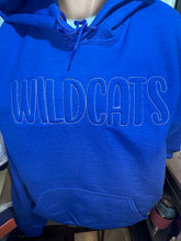 Load image into Gallery viewer, Wildcats Embossed Embroidery Sweatshirt/Hooded Sweatshirt
