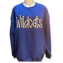 Load image into Gallery viewer, Wildcats Puff Embroidery Sweatshirt/Hooded Sweatshirt
