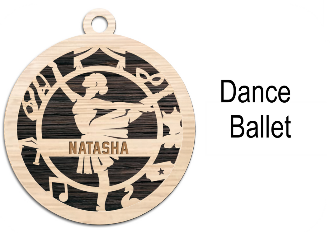 LGHS Operation Christmas  Dance - Ballet Ornament