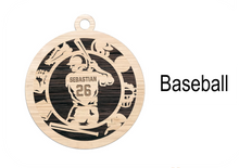 Load image into Gallery viewer, LGHS Operation Christmas Baseball Ornament
