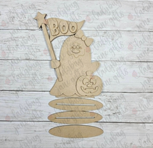 Load image into Gallery viewer, Boo Ghost Shelf Sitter - DIY Bare Wood Blank
