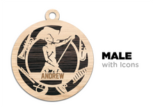 Load image into Gallery viewer, LGHS Operation Christmas Color Guard Ornament
