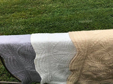 Load image into Gallery viewer, Embroidered Heirloom Baby Blanket
