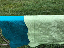 Load image into Gallery viewer, Embroidered Heirloom Baby Blanket
