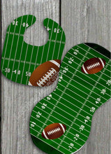 Load image into Gallery viewer, Baby Football Gift for Girl or Boy  -  Bib, Burp or Set Baby Football
