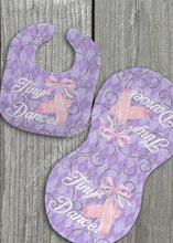 Load image into Gallery viewer, Baby Tiny Dancer Gift for Girl or Boy -  Bib, Burp or Set Tiny Dancer
