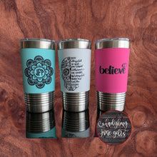 Load image into Gallery viewer, Personalized  20 oz. Stainless Steel Polar Camel Stainless Steel Tumbler
