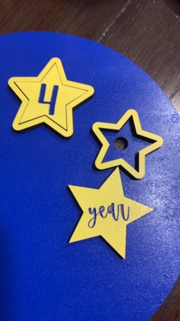 Milestone Plaque Baby Pictures Newborn Gifts Milestones Star Moon Milestone Marker