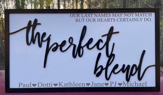 The Perfect Blend, blended family, step-family