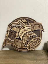 Load image into Gallery viewer, Mandala Camera Wall Hanging  Camera Photography
