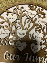 Load image into Gallery viewer, Our Family Our Grandchildren Our Grandkids Family Tree Personalized
