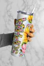 Load image into Gallery viewer, Sunflower Personalized Stainless Steel Tumbler Nana Grandma
