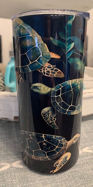 Sea Turtle Stainless Steel Tumbler