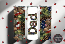 Load image into Gallery viewer, Army Personalized Stainless Steel Tumbler
