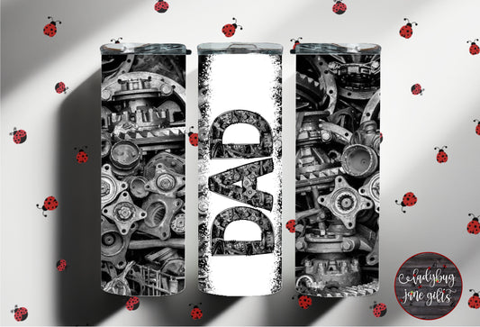 Engine Personalized Stainless Steel Tumbler