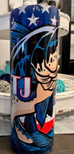 Load image into Gallery viewer, American Flag Fish Stainless Steel Tumbler
