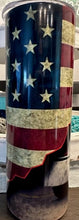 Load image into Gallery viewer, Tractor Trailor Rig Over the Road Personalized Customized Tumbler
